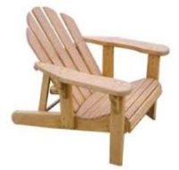 Andirondack tuinstoel om zelf te maken van steigerhout of pallets.